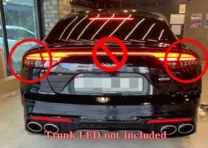 Bouth Side Trunk Sequential LED Tail lamp Light 2PC For 2018~2023+ Kia stinger - Picture 1 of 12
