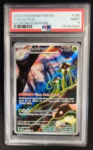 PSA 9 Toedscruel 185/182 Illustration Rare PAR Paradox Rift Pokemon Graded Card - Bild 1 von 2