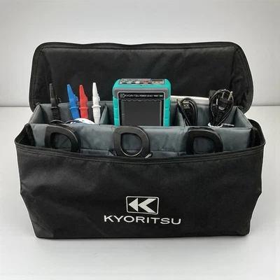 Kyoritsu KEW 6305-01 Power Meter Energy Logger with 3x 8125 500A Clamp Sensors - Image 1 of 4