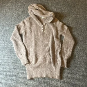 ermanno scervino woman hoodie small Italy pullover designer vintage gray - Picture 1 of 7