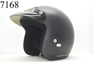Casco de motocicleta HJC CS-5 cara abierta plano mate negro nuevo sin etiquetas talla M - Imagen 1 de 11