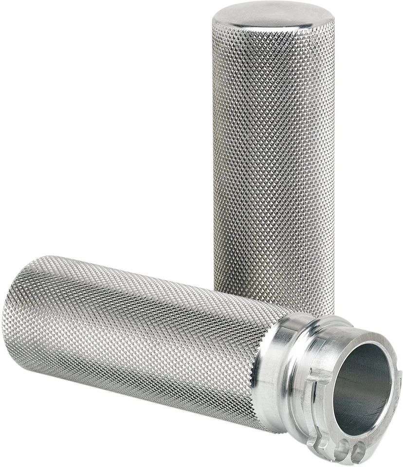 Joker Machine Knurled Cable Hand Grips | Raw (03-93-4) Foto 1 de 1
