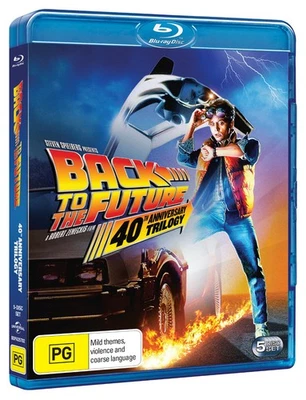BRAND NEW Back To The Future - 40th Anniversary Trilogy (Blu-Ray) PREORDER Movie - image 1 of 2