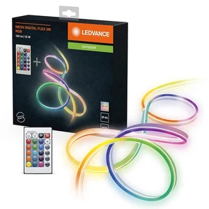 Striscia LED Digital Neon Flex 3M 15W IP44 Interno & RGB Telecomando - Foto 1 di 9