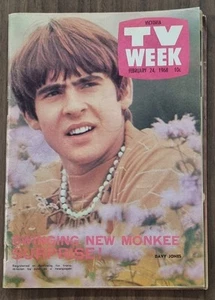 1968 Oz TV Week Monkees Flying Nun Genie Normie Rowe Johnny Young Little Pattie - Picture 1 of 7
