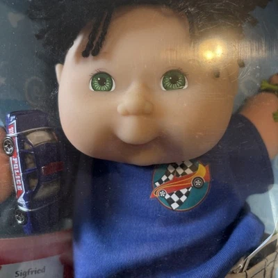 NIB Cabbage Patch Kids / Doll Little Boys. CPK Black Hair, Green Eyes Rare - Image 1 of 4