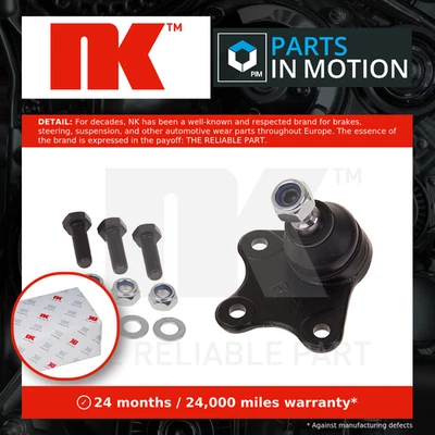 Ball Joint fits SEAT CORDOBA 6L 1.4 Lower Right Outer 02 to 08 Suspension NK New - Image 1 of 4