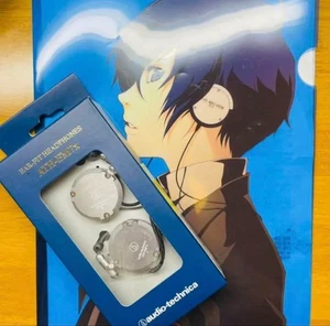 Audio-Technica ATH-EM7 X SilverModel Persona 3 Kopfhörer selten EM7X aus Japan - Bild 1 von 4
