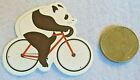 Panda Bear Riding A Bicycle Super Cute Bear Sticker Decal Cool Embellishment 
