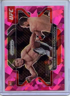 2022 Panini Prizm UFC - Pink Ice Prizm #32 Umar Nurmagomedov (RC) SSP - Image 1 of 2