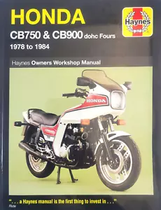 Haynes Honda CB750 & CB900 DOHC Fours 749CC/911CC 1978-1984 Repair Manual - Picture 1 of 8