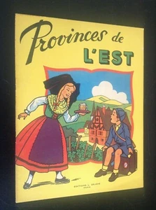 Superbe Album à colorier Provinces de l'est Ed Dejoie  ETAT NEUF - Picture 1 of 6