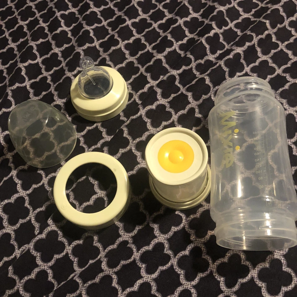 Mixie Formula 混合婴儿奶瓶 8 盎司。 二手状况完好婴儿喂养通风口 — 第 1/4 张图片