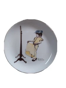 Norman Rockwell Collector Plate Playing Dress Up by Zelda's of Apple Valley - Picture 1 of 3