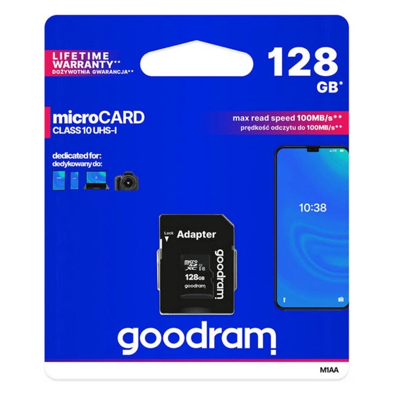 MICRO SD MEMORIA MEMORY CARD GOODRAM CLASS10 32GB PER Samsung Galaxy J2 2018