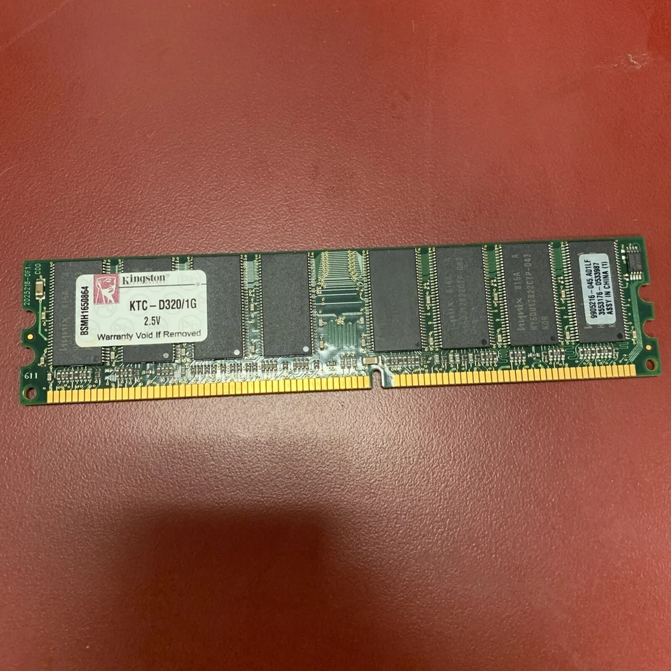 Kingston ValueRAM 1 GB DIMM 333 MHz DDR SDRAM Memory (KTC-D320/1G) - Image 1 of 1