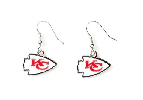 Kansas City Chiefs Earrings Cover