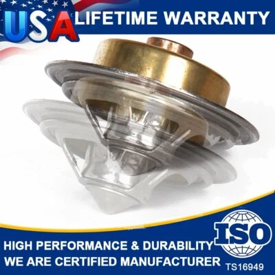 Termostatos refrigerantes de alto flujo HP equilibrados 4366 160 grados para la mayoría de las aplicaciones Mopar EE. UU. Foto 1 de 4