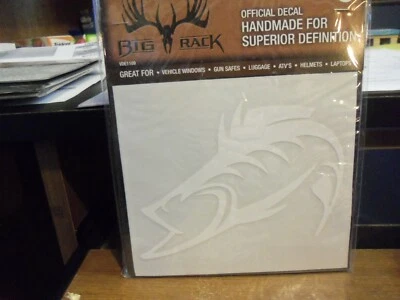 FISH DECAL  6" DECAL BIG RACK OFFICIAL  BRAND NEW FREE SHIP  - Image 1 of 2