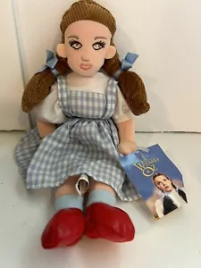 Vintage Warner Bros Wizard of Oz DOROTHY Plush Bean Bag Doll 1998 - Classic - Picture 1 of 2