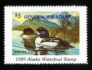 US Duck Alaska Stamps # 5b XF Governors edition OG NH Scott Value $100.00 - Picture 1 of 1