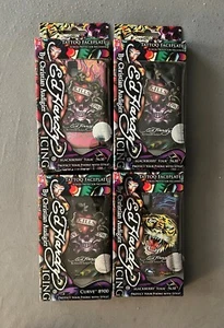 Ed Hardy 4 Phone Cover Lot Blackberry Tour 9630 (3) + Curve 8900 Love Kills + - Photo 1 sur 9