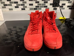 red suede retro 12