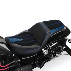 Driver Passenger Seat Fit For Harley Dyna Low Rider Wide Glide 2006-2017 2016 US - Picture 1 of 9
