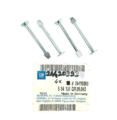 4x Original Opel GM Espita Muelle de Presión Zapatas Freno Astra Vectra Omega - - Imagen 1 de 3