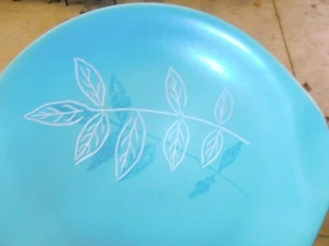 14 pc Russel Wright Blue Ranchland Melmac Leaf Motif Home Decorators (D)  - Picture 1 of 6