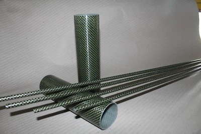 Tubi in Carbonio Kevlar  3k  da int 6 est 7,8 a int 32 est 33,8 telescopico - Immagine 1 di 4