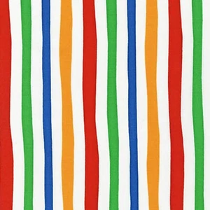 20 Inches Dr Seuss Adventure Color Stripes Cotton Fabric - Picture 1 of 1