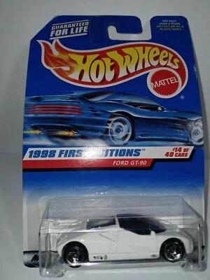Hot Wheels 1:64 1998 First Edition FORD GT-90,#668/18850,SEALED,vg CONDITION - Image 1 of 4