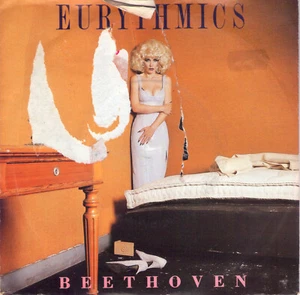 Eurythmics. Beethoven / Heaven. RCA 1987.45 rpm. Pic sleeve worn & torn - Picture 1 of 2