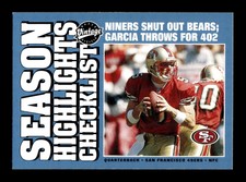 2001 Upper Deck Vintage Jeff Garcia  Season Highlights  #187