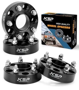 KSP 5x5 Wheel Spacers for Grand Cherokee 1999-2010,Wrangler 2007-2018,1.5" Th... - Picture 1 of 7