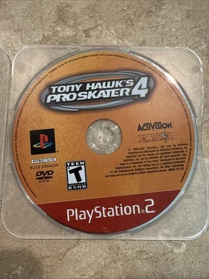 Tony Hawk's Pro Skater 4 (Sony PlayStation 2, 2002) Tested And Working - Image 1 of 4
