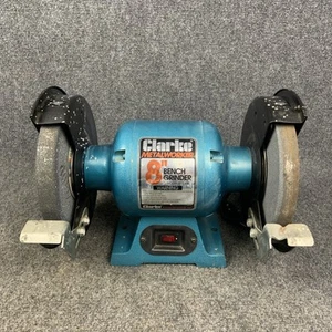 Clarke Model BT1004B Metal Worker 8" Bench Grinder WORKS - Picture 1 of 5