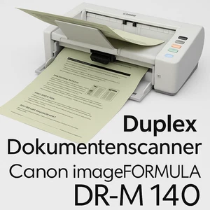 Canon DR-M140 40S/M USB Duplex Documents - Scanneur Windows 7 10 11 De Logiciel - Afbeelding 1 van 9