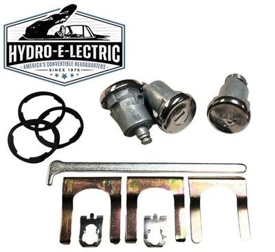 Door & Trunk Lock set with GM Keys for 1985-1987 Oldsmobile Cutlass - Image 1 of 4