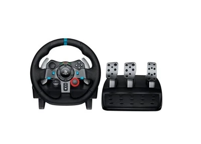 Logitech - G29 Driving Force Racing Wheel and Floor Pedals for PS5, PS4, PC, - Image 1 of 4