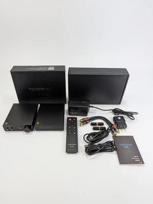 Topping L30 II & E30 II Headphone Amplifier And DAC Complete With Cables & PS - Image 1 of 4
