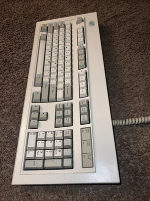 Vintage IBM by Lexmark Quiet Touch Mechanical Keyboard Model Jan 1994 71G4644 - Image 1 of 4