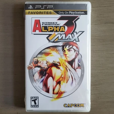 Street Fighter Alpha 3 MAX PSP Playstation Portable 2006 Brand New Sealed - Image 1 of 4