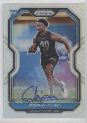 2020 Panini Prizm Rookie Silver Prizm Auto Jeremy Chinn #367 Rookie Auto RC - Image 1 of 2