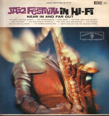 Various Artists Jazz Festival In Hi-Fi: Near In and Far Out LP vinyl UK Warner - Image 1 of 4