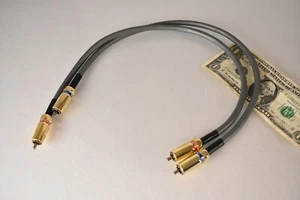 .5m Pair Wireworld Equinox 5.2  (5 Squared) RCA Audio Interconnect Cables - Picture 1 of 5