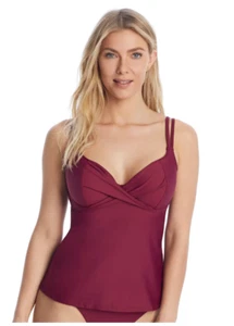 🔥 Birdsong Women’s Tankini Swimsuit – Spaghetti Strap, Underwire, Sizes 32-38 - Picture 1 of 136