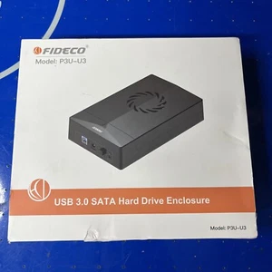 Fideco P3U-U3 Hard Drive Enclosure, USB 3.0 to SATA Hard Drive Docking Station - Afbeelding 1 van 5