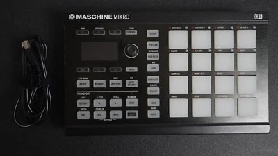 Native Instruments Maschine Mikro Black, NO SOFTWARE  - Image 1 of 3